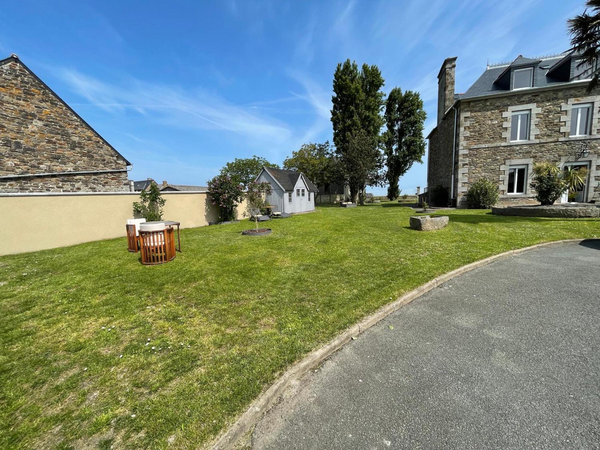 La Salmoniere Hotel Le Vivier-sur-Mer Kültér fotó